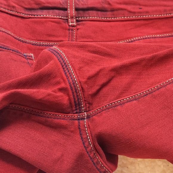 iJeans By Buffalo Charcoal Wash Red Skinny Jeans - Picture 6 of 11